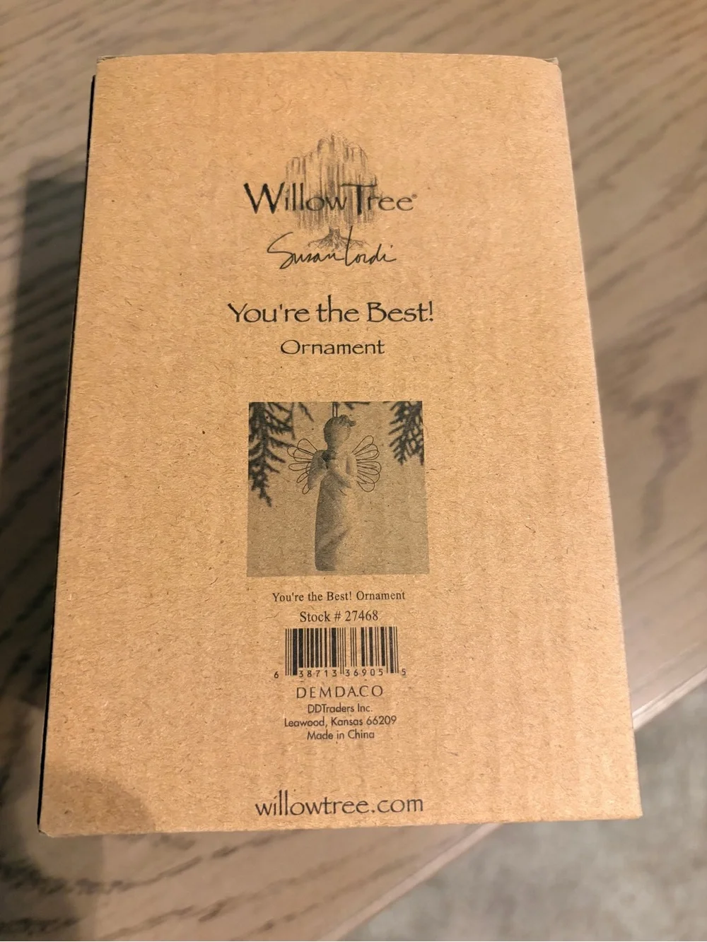 Willow Tree You’re the Best Ornament NIB Brand New